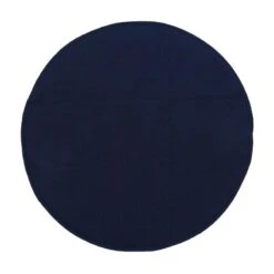 Serviette De Bain Pieds Bi Face En Microfibre Douce Bleu Diamètre 60 Cm -Nabaiji serviette de bain pieds bi face en microfibre douce bleu diametre 60 cm 2