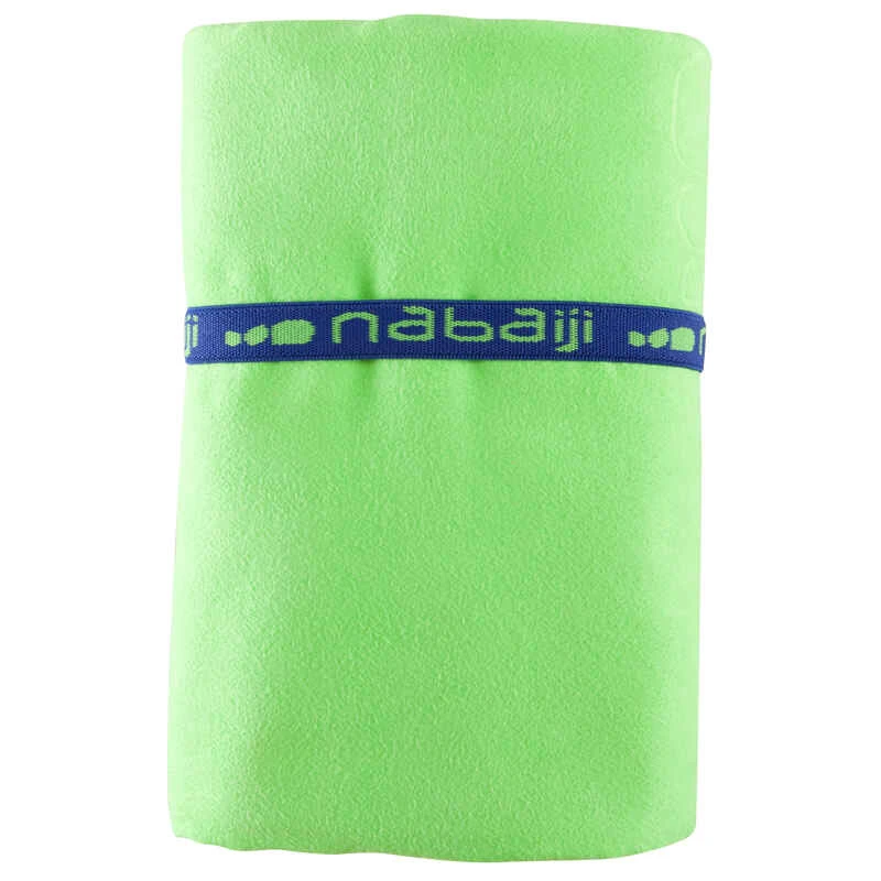 Serviette Microfibre Verte Fluo Ultra Compacte Taille XL 110 X 175 Cm 5 Serviette Microfibre Verte Fluo Ultra Compacte Taille XL 110 X 175 Cm – Image 3