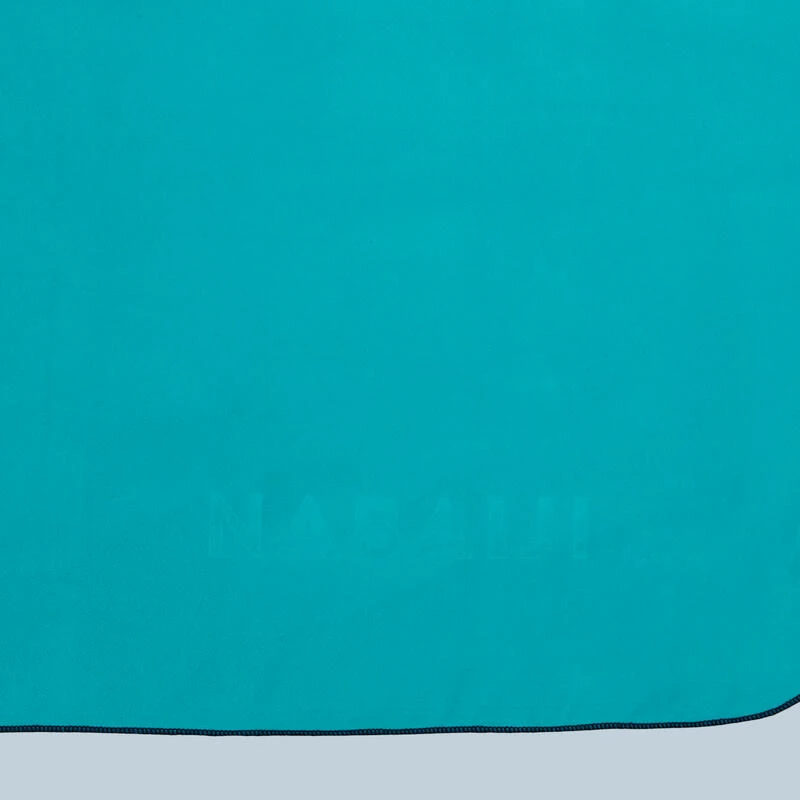 Serviette Microfibre Double Face Bleu/Vert Ultra Compacte Taille XL 110 X 175 Cm 6 Serviette Microfibre Double Face Bleu/Vert Ultra Compacte Taille XL 110 X 175 Cm – Image 4