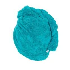 Nabaiji -Nabaiji serviette microfibre douce cheveux bleu 1