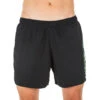 Short De Bain Natation Homme - Swimshort 100 Basic - Noir Vert -Nabaiji short de bain natation homme swimshort 100 basic noir vert