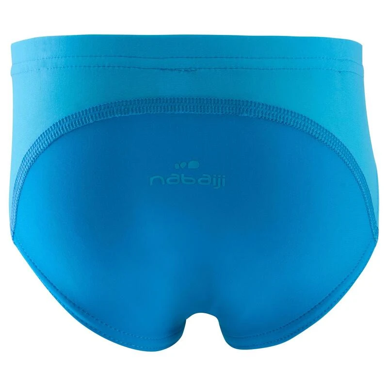 Slip De Bain Bébé / Enfant Bleu Avec Empiècements 4 Slip De Bain Bébé / Enfant Bleu Avec Empiècements – Image 2