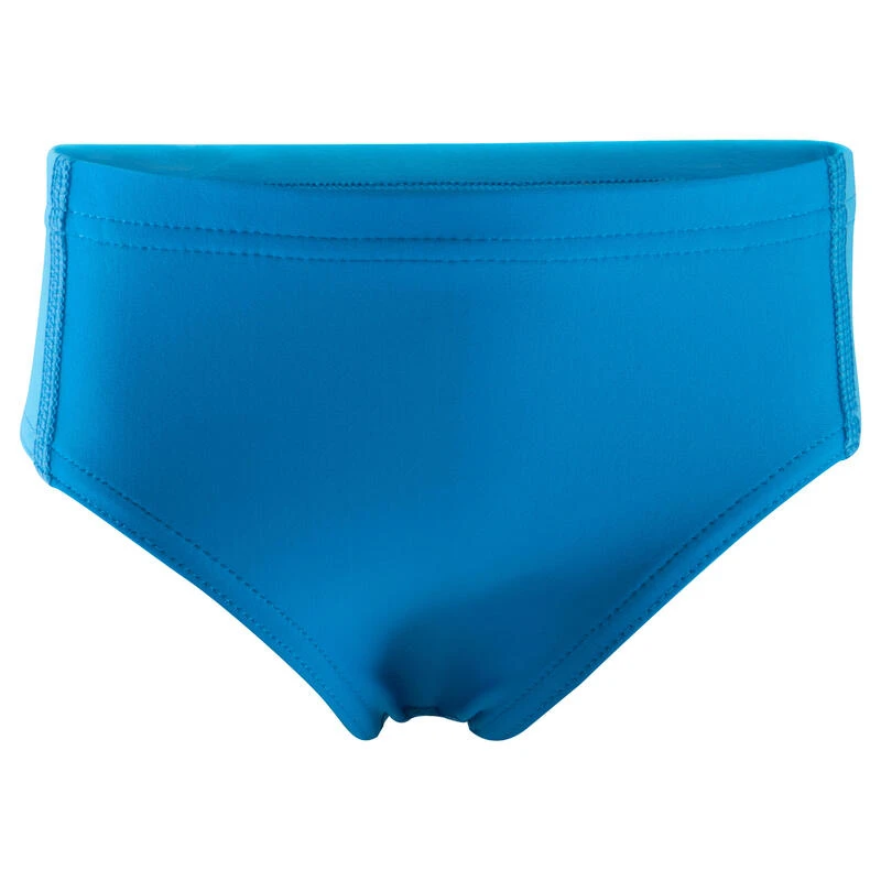 Slip De Bain Bébé / Enfant Bleu Avec Empiècements 3 Slip De Bain Bébé / Enfant Bleu Avec Empiècements