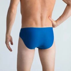 Slip De Bain Natation Homme - Slip 100 Basic - Bleu 10 Slip De Bain Natation Homme - Slip 100 Basic - Bleu -Nabaiji slip de bain natation homme slip 100 basic bleu 3
