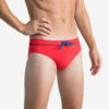 Slip De Bain Natation Homme - Slip 100 Pep - Rouge Bleu 1 Slip De Bain Natation Homme - Slip 100 Pep - Rouge Bleu -Nabaiji slip de bain natation homme slip 100 pep rouge bleu