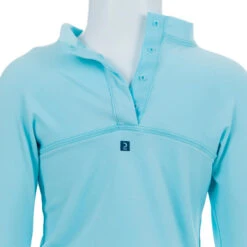 T-shirt Anti UV Bébé Manches Longues Bleu -Nabaiji t shirt anti uv bebe manches longues bleu 3