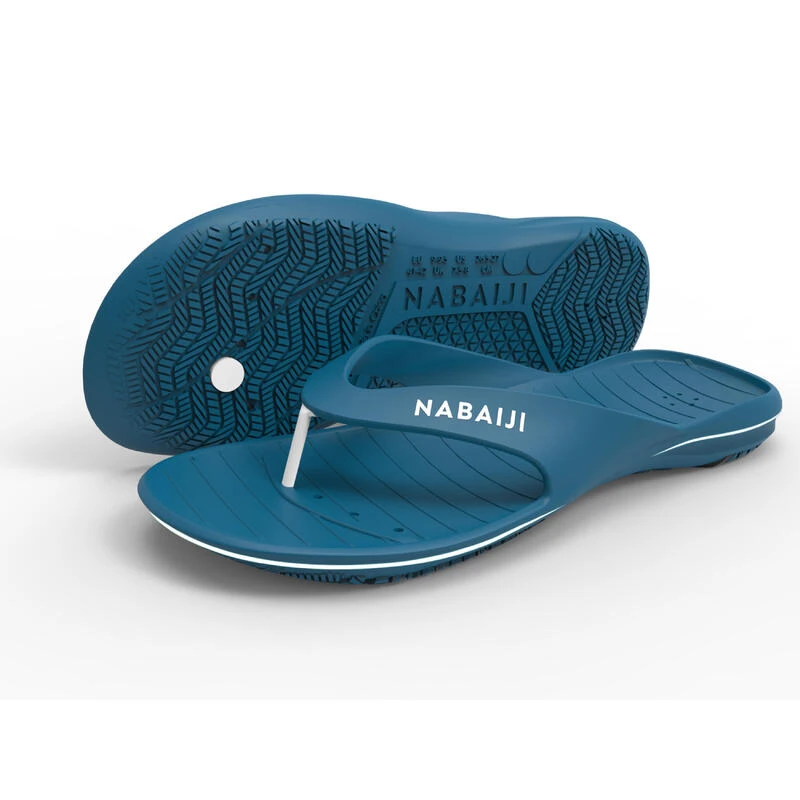 Tongs De Piscine Homme - Tonga 500 - Electrique Bleu 3 Tongs De Piscine Homme - Tonga 500 - Electrique Bleu